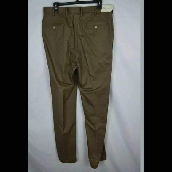 PETER MILLAR MF16B84 EXPRESSO SLACKS SIZE 35/35 NWT - Picture 2 of 7